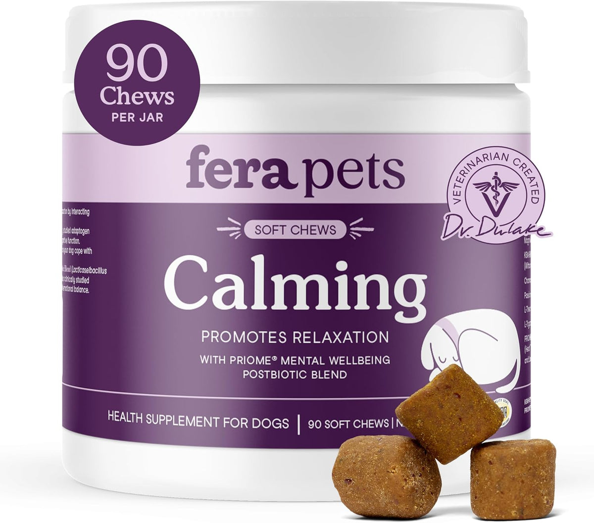 Fera Pets Calming Chews for Dogs with Ashwagandha