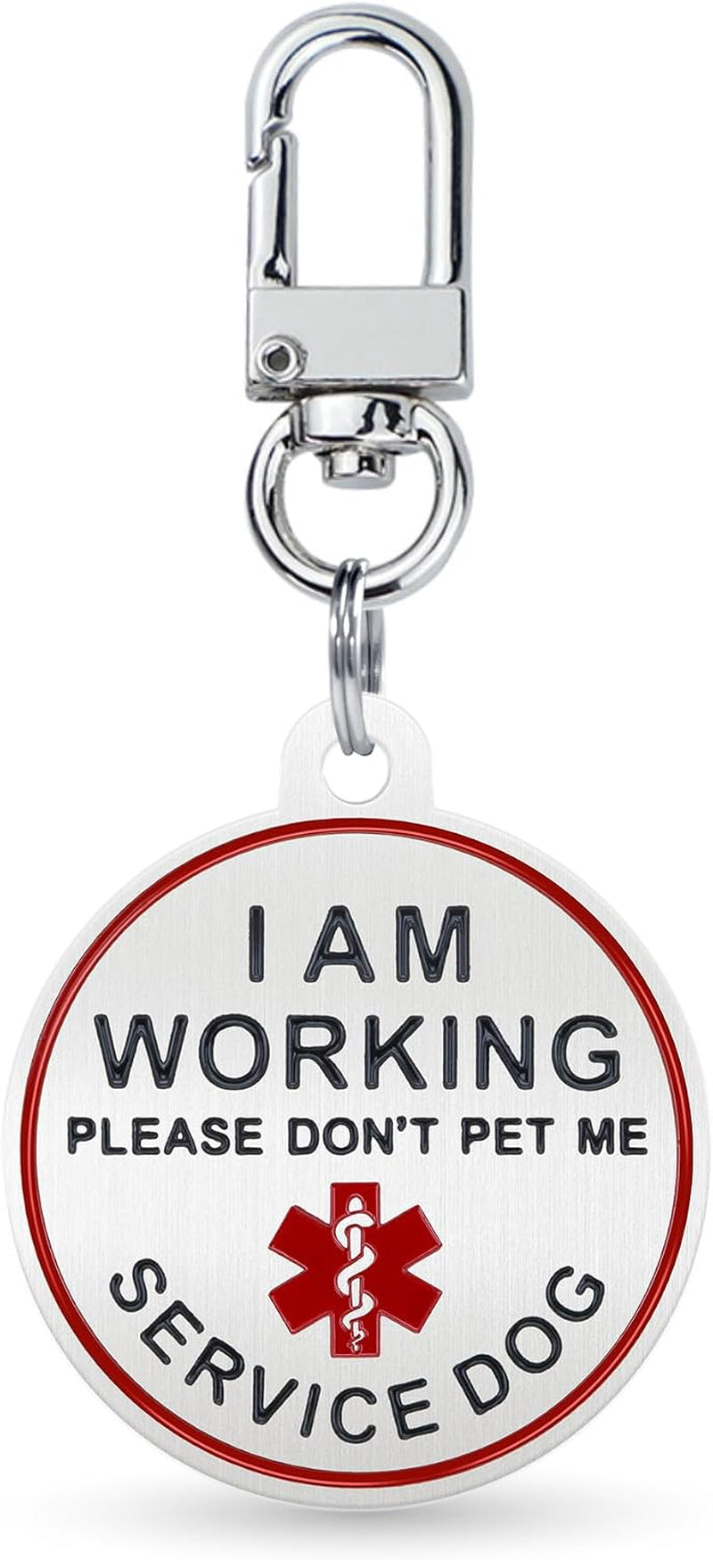 Service dog and emotional support animal ID tags 