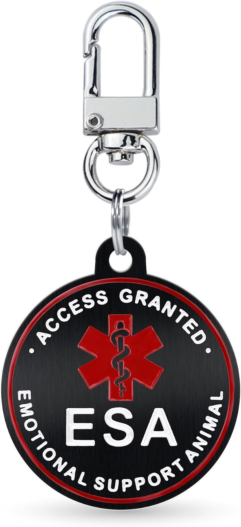 Service dog and emotional support animal ID tags 
