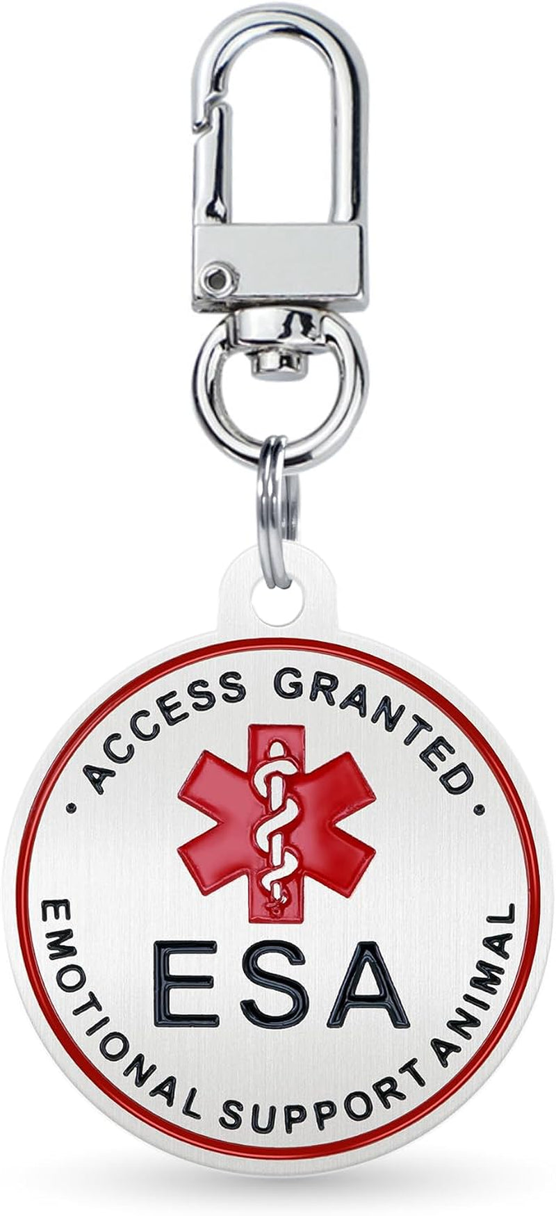 Service dog and emotional support animal ID tags 