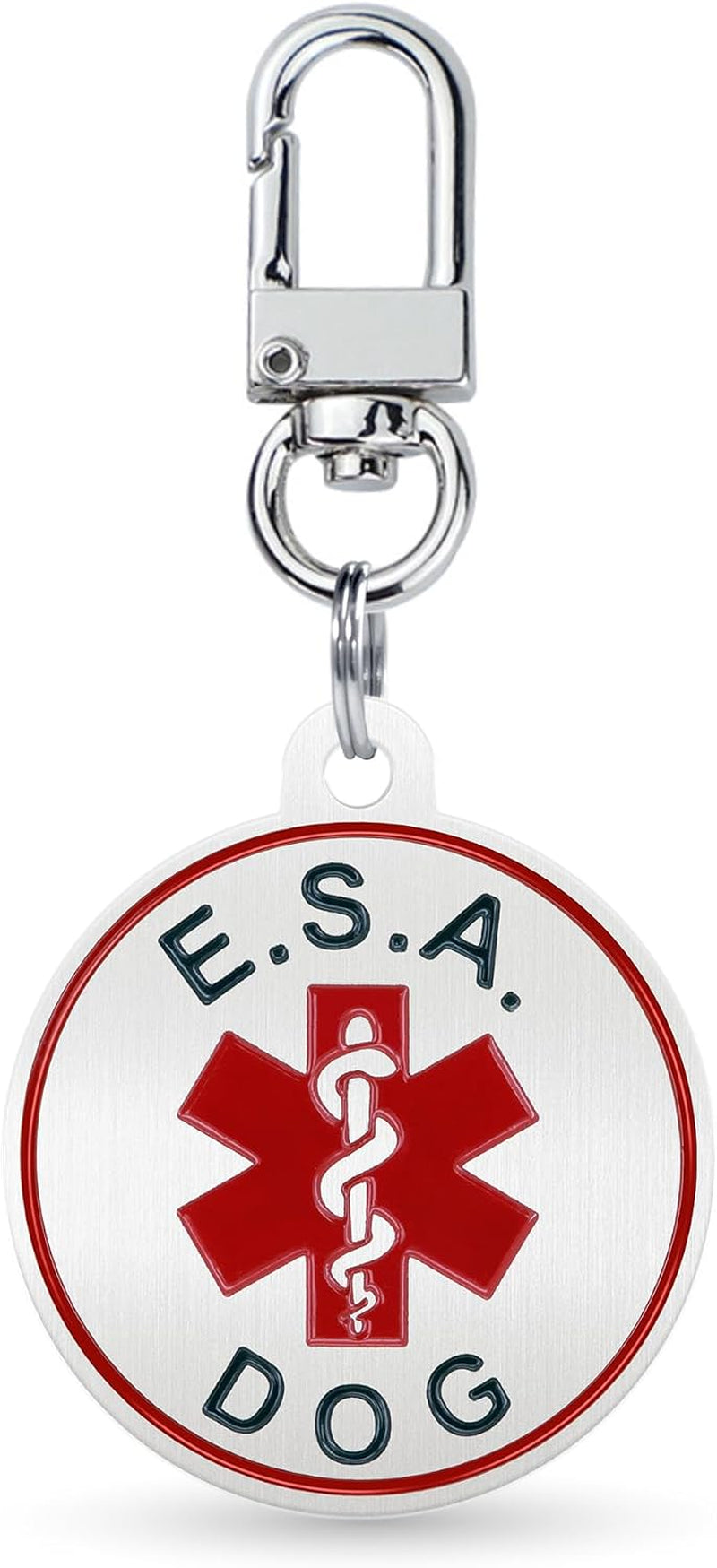 Service dog and emotional support animal ID tags 