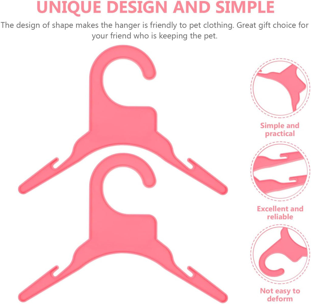 Pet clothes hanger