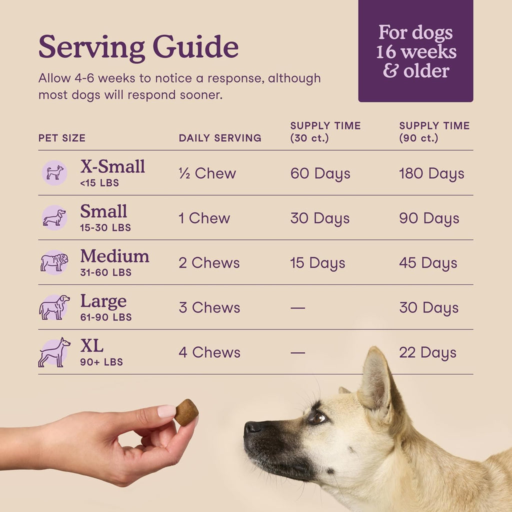 Fera Pets Calming Chews for Dogs with Ashwagandha