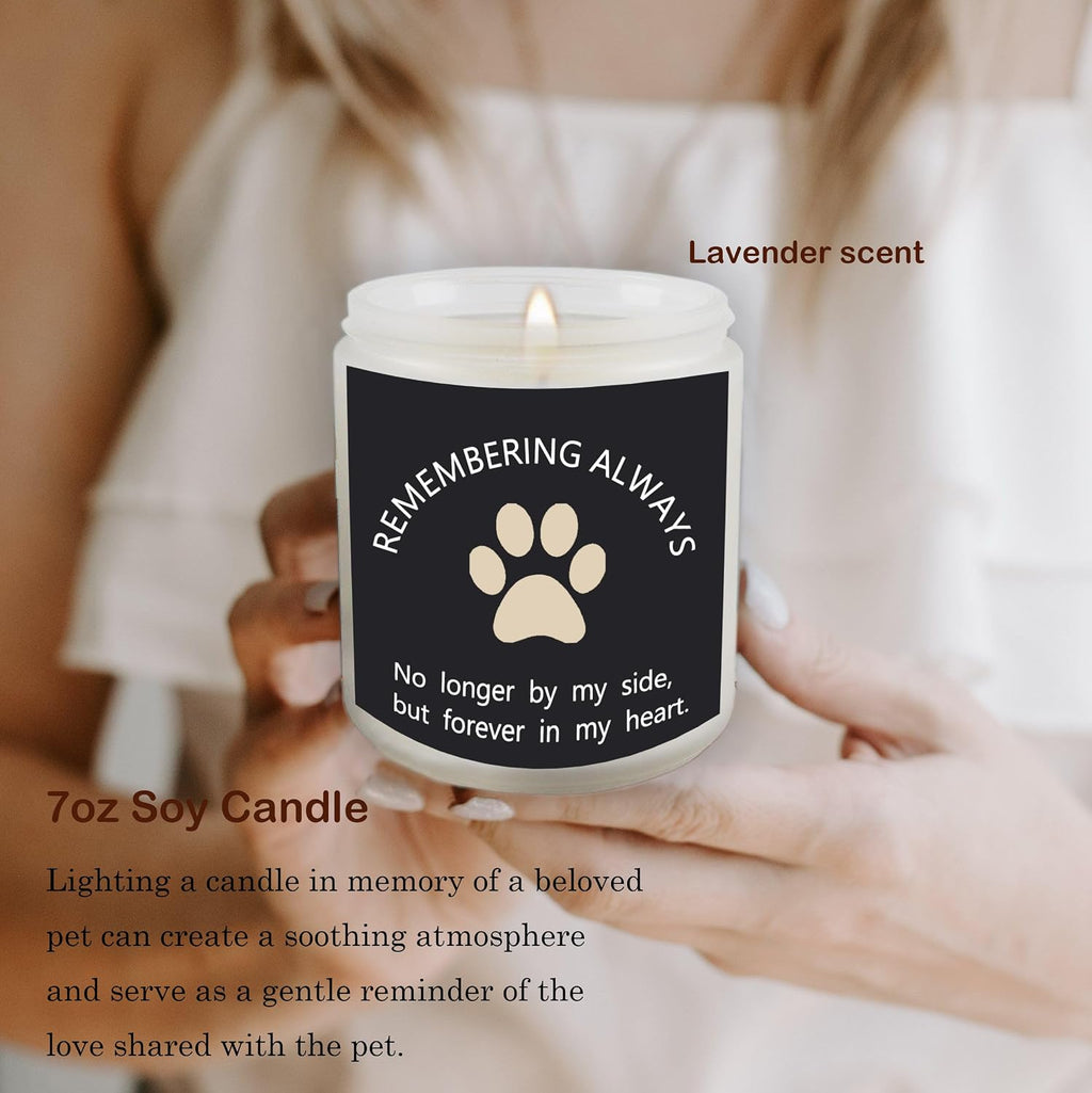 Pet loss sympathy gift basket for grieving dog or cat owners.