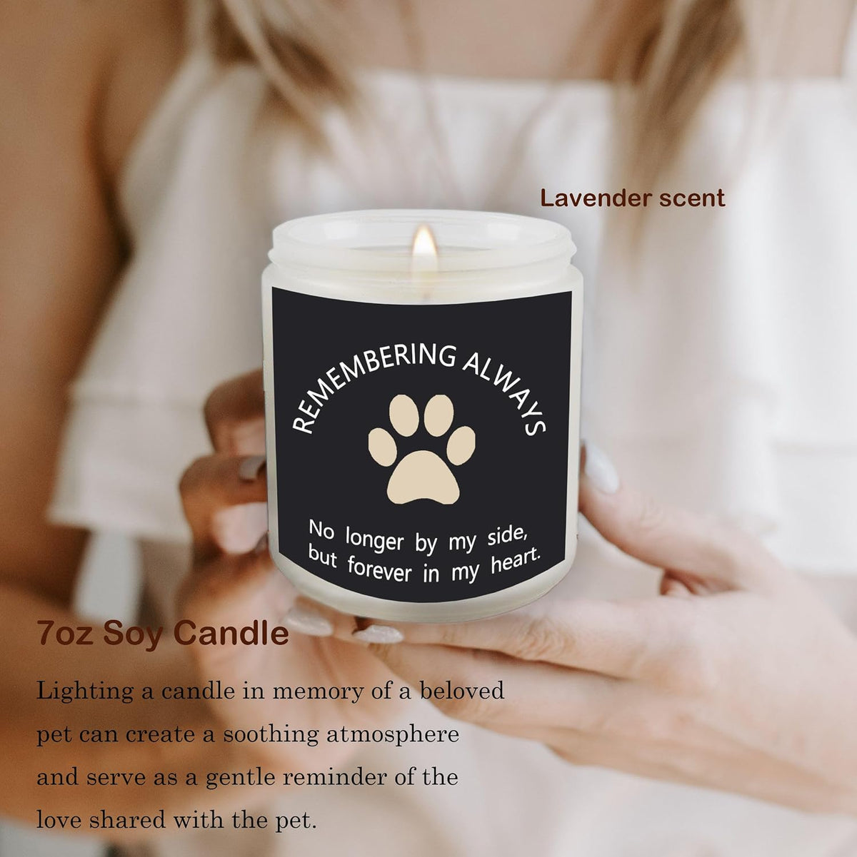 Pet loss sympathy gift basket for grieving dog or cat owners.