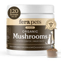 Fera Pets Organic Mushroom Powder for dogs and cats, 120 scoops.