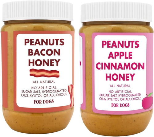 Buddy Budder dog peanut butter treats available in assorted flavors