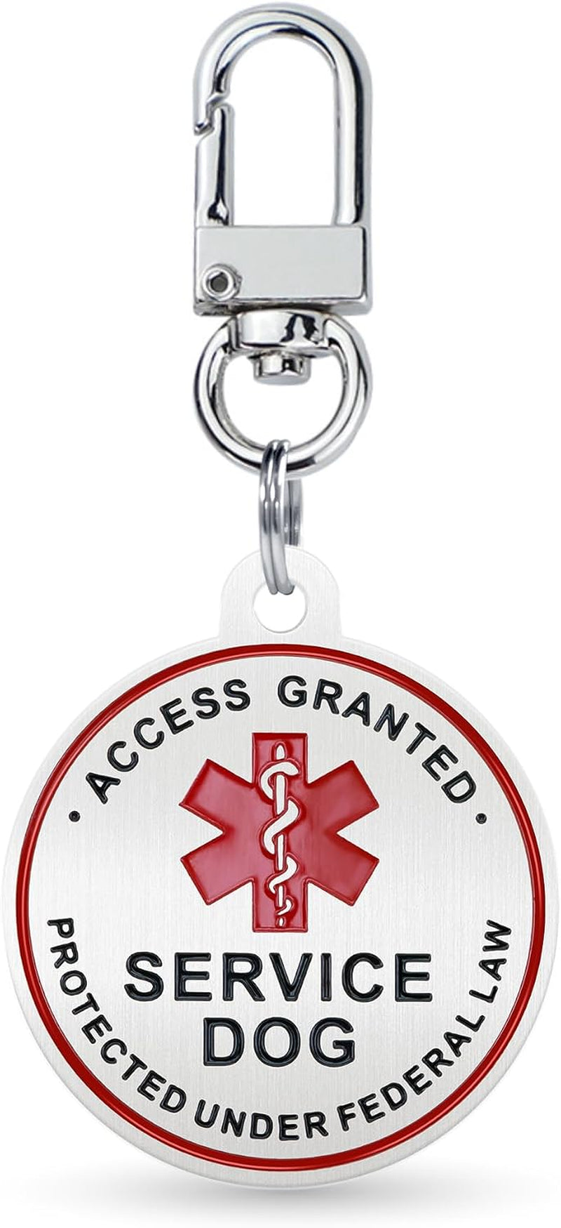 Service dog and emotional support animal ID tags 