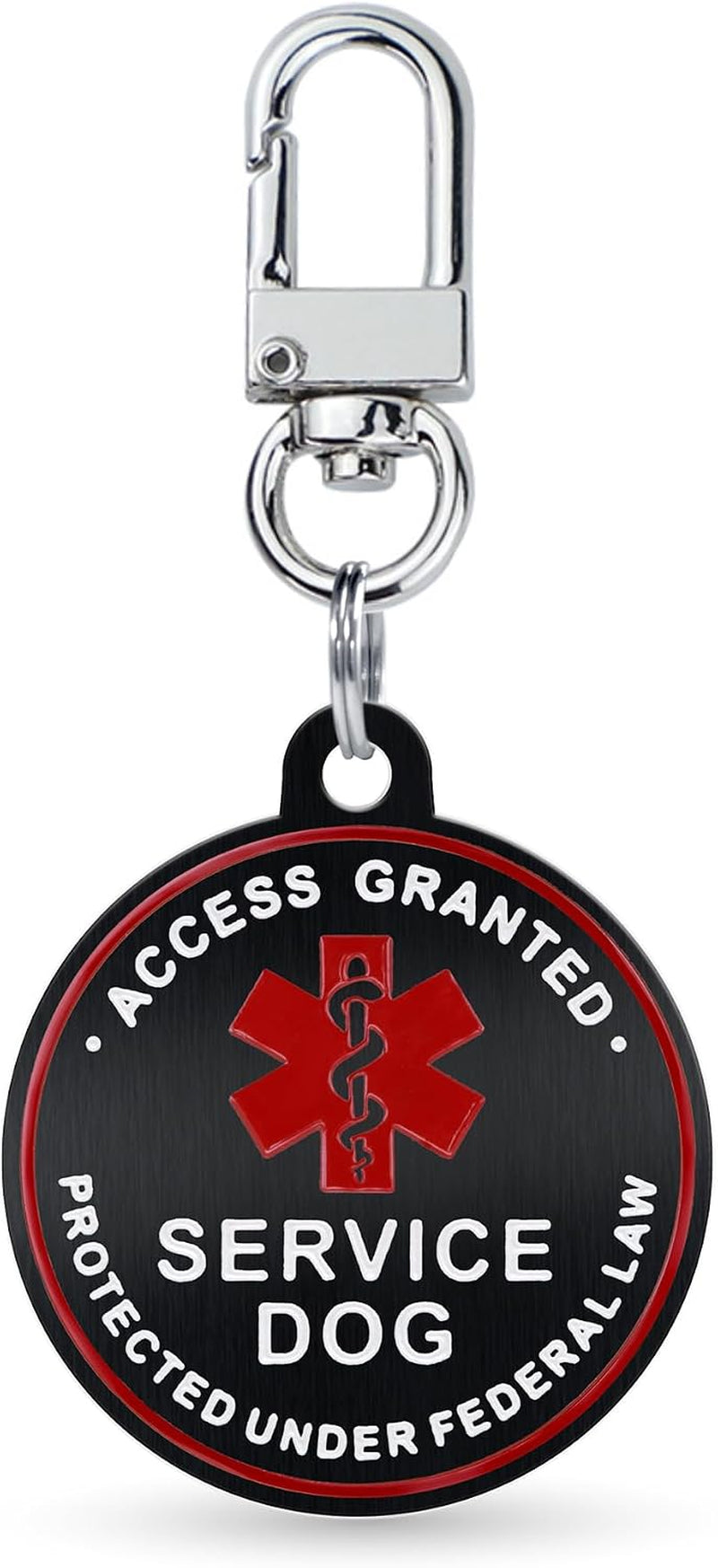 Service dog and emotional support animal ID tags 