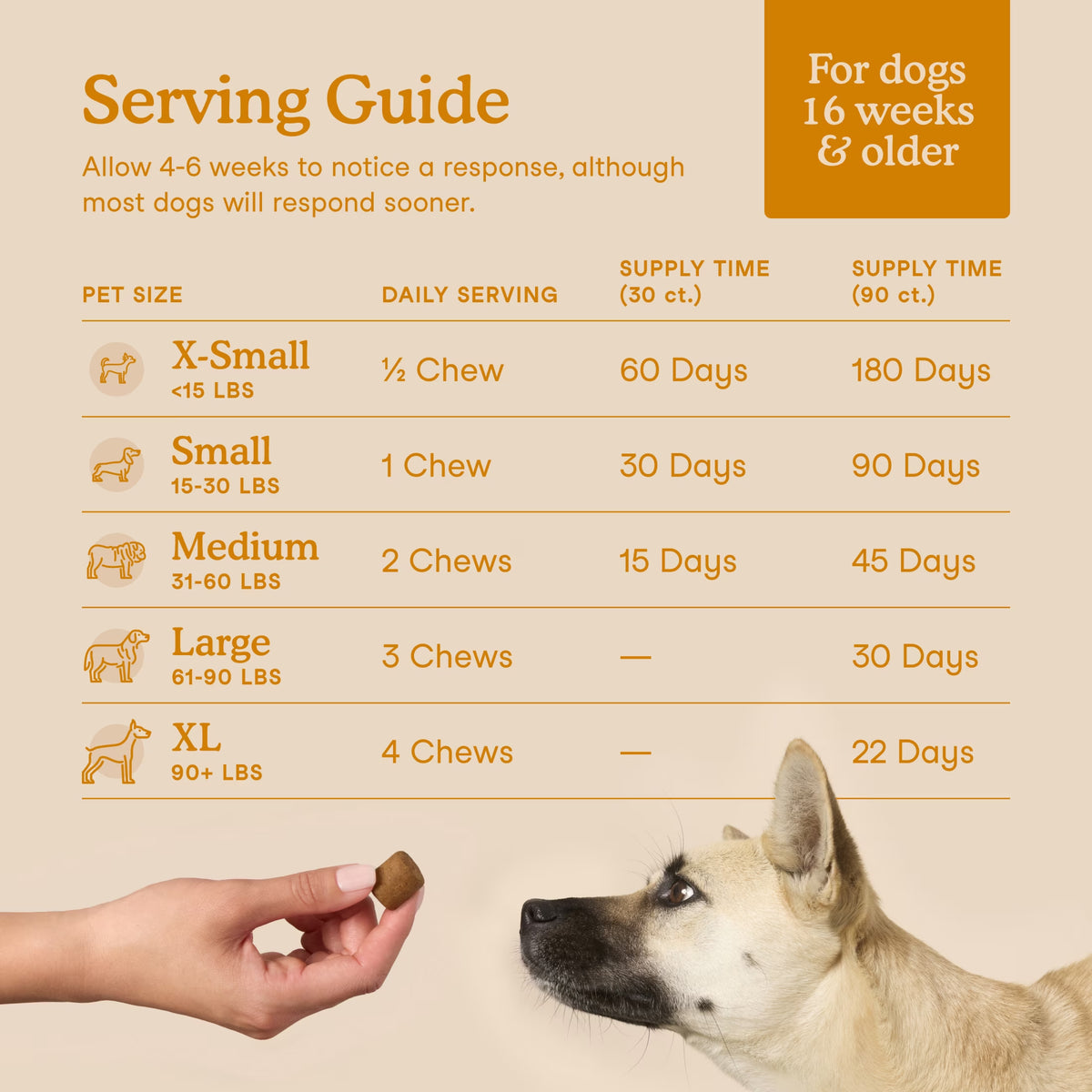 Fera Pets Allergy + Immune Support soft chews for dogs, 90 chews.